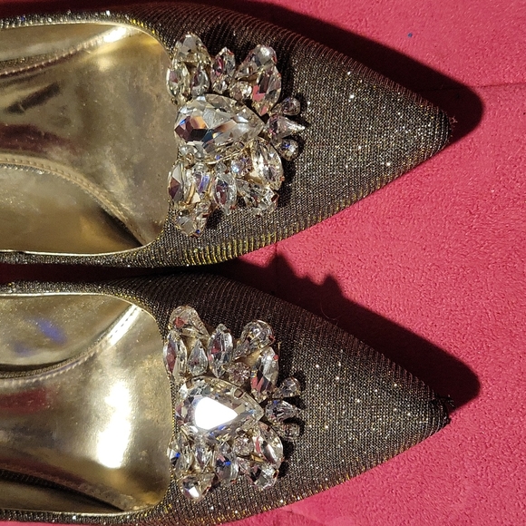 Blinged out sparkly shoes - Picture 2 of 8
